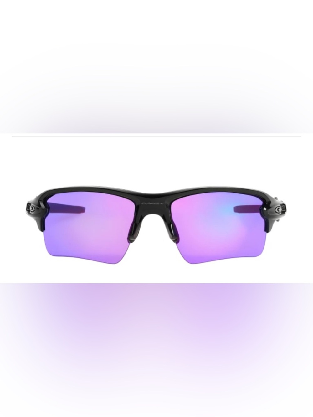 Oakley FLAK 2.0 Sunglasses with Pink/blue mirror lenses w/hardshell case